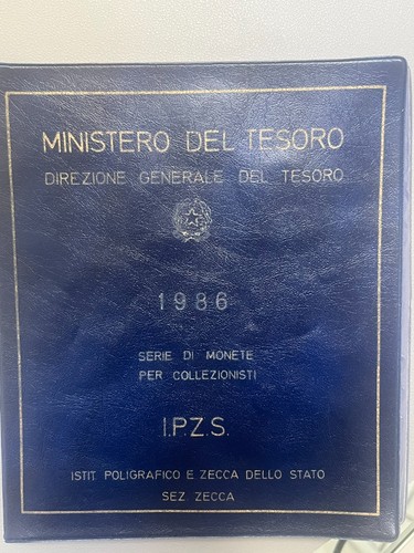 Serie valori italia 1986 - serie, 11